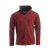 Hiker fleece jacket men dark red