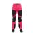 Active stretch trousers long women pink