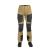 Active stretch trousers short women Khaki