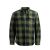 Flannel Shirt Men Olive Green