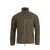 Sherpa Fleece Jacket Men Olive Green