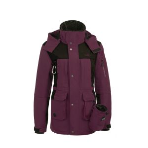 Original Jacket Women Burgundy/Black